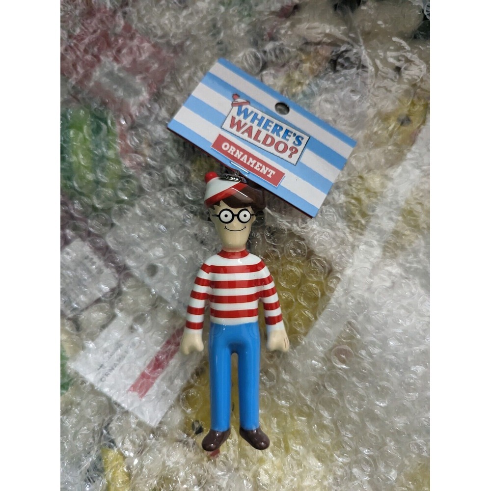Where's‎ Waldo Decoupage Christmas Ornament - New